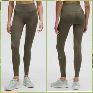 Lululemon Base Pace‎ High-Rise Tight 28"Army Green size 8 NWT LEGGINGS
